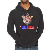 Merica Yorkie Vintage Hoodie | Artistshot