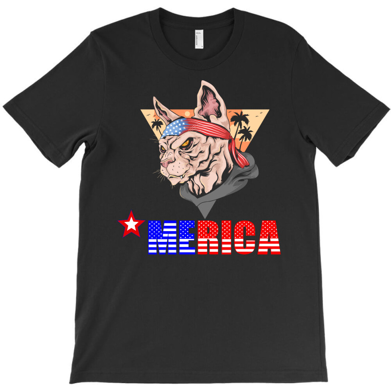 Merica Yorkie T-Shirt by CUSER2397 | Artistshot