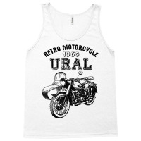 Retro Motorcycle Ural T Shirt   Vintage Sidecar Motorbike Tank Top | Artistshot