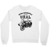 Retro Motorcycle Ural T Shirt   Vintage Sidecar Motorbike Crewneck Sweatshirt | Artistshot