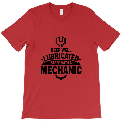 Keep Well Lubricated Sleep With A Mechanic T-shirt Designed By Yanti Suryantini
