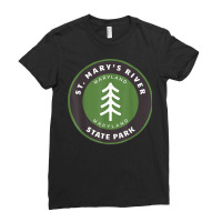 Saint Mary's River State Park Maryland Md Forest Vacation T Shirt Ladies Fitted T-shirt | Artistshot