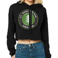 Saint Mary's River State Park Maryland Md Forest Vacation T Shirt Cropped Hoodie | Artistshot