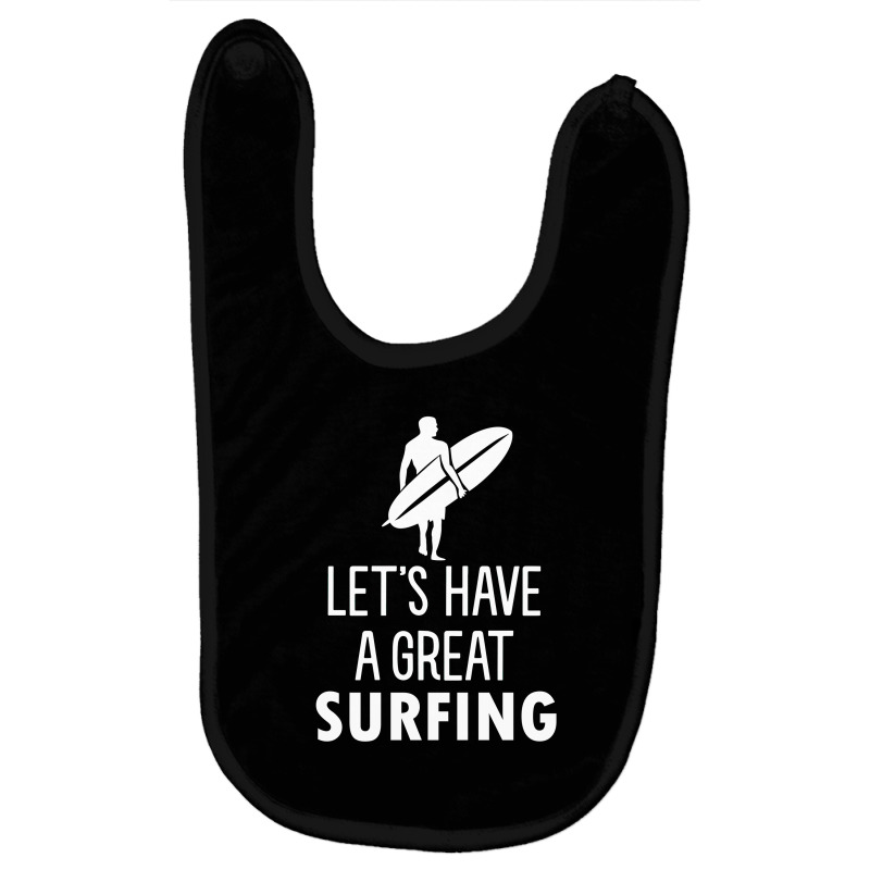 Funny Surfing Baby Bibs | Artistshot