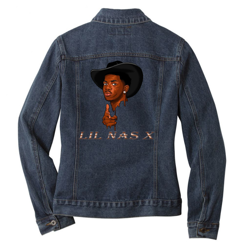 Lil Nas X Ladies Denim Jacket by coşkun | Artistshot