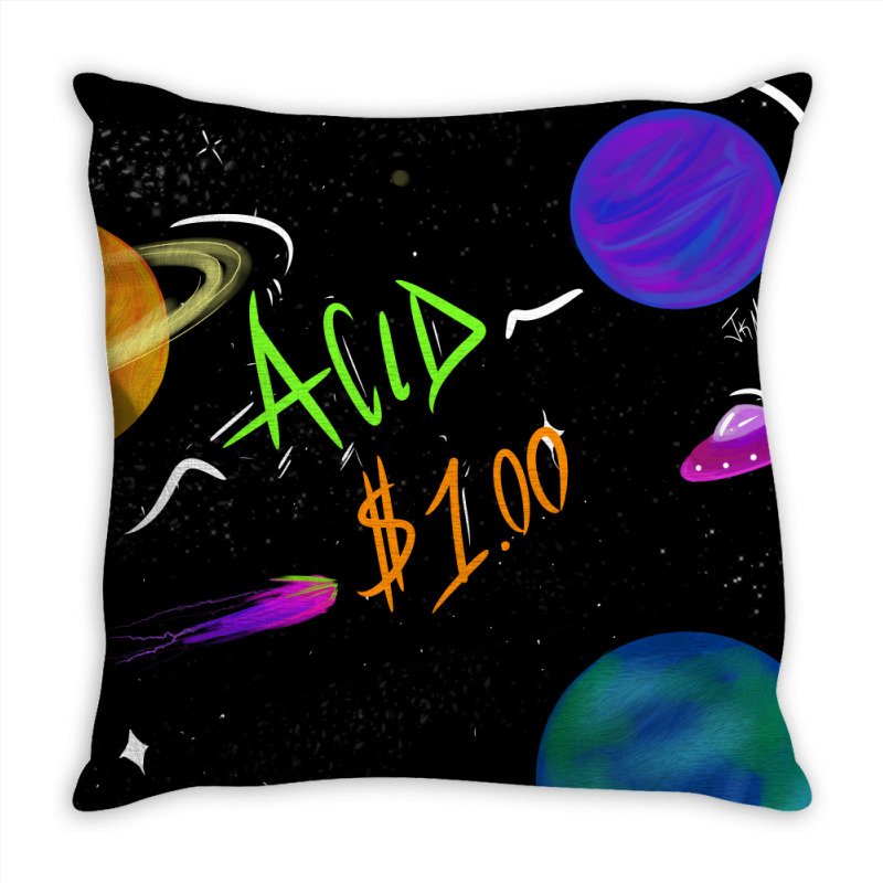 Space Sour Deals Throw Pillow | Artistshot