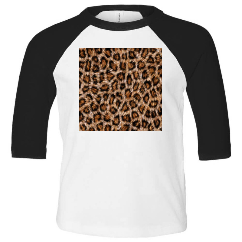 Leopard Skin Texture Pattern Toddler 3/4 Sleeve Tee | Artistshot