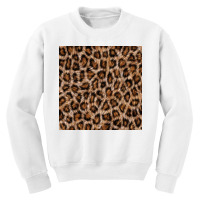 Leopard Skin Texture Pattern Youth Sweatshirt | Artistshot