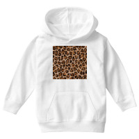 Leopard Skin Texture Pattern Youth Hoodie | Artistshot