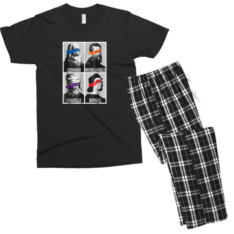 Renaissance Ninja Artists Men's T-shirt Pajama Set by brys | Artistshot