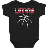 Latvia Basketball Lovers Jersey   Latvian Flag Summer Sports T Shirt Baby Bodysuit | Artistshot