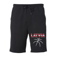 Latvia Basketball Lovers Jersey   Latvian Flag Summer Sports T Shirt Fleece Short | Artistshot