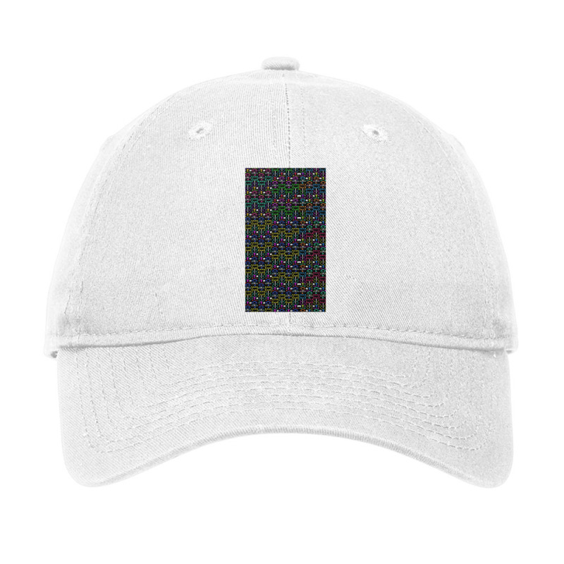 Arecibo Message Machine Adjustable Cap | Artistshot