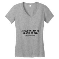 Martin Luther King Jr Women's V-neck T-shirt | Artistshot