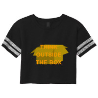 Think Outside The Box Scorecard Crop Tee | Artistshot