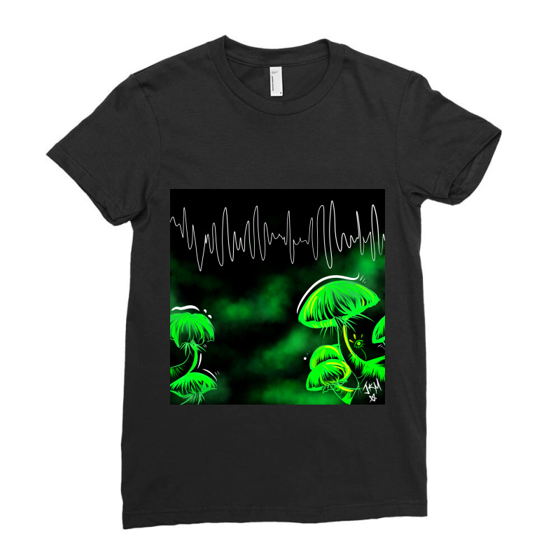 Mycena Clorophos Lumirad Ladies Fitted T-shirt | Artistshot