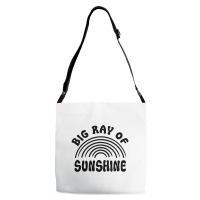 Big Ray Of Sunshine Adjustable Strap Totes | Artistshot