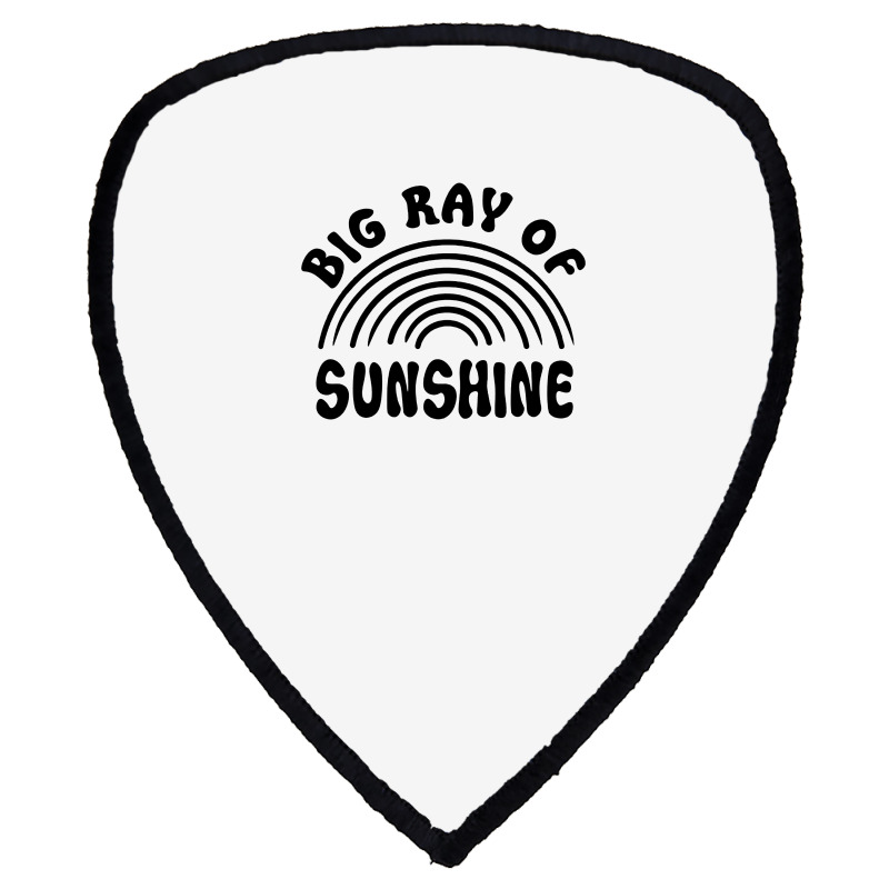 Big Ray Of Sunshine Shield S Patch by Nicole Tees | Artistshot