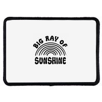 Big Ray Of Sunshine Rectangle Patch | Artistshot