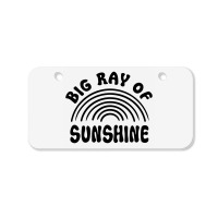 Big Ray Of Sunshine Bicycle License Plate | Artistshot