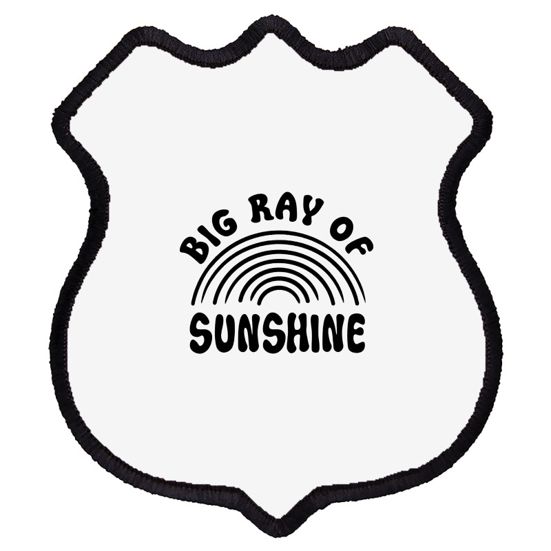 Big Ray Of Sunshine Shield Patch by Nicole Tees | Artistshot