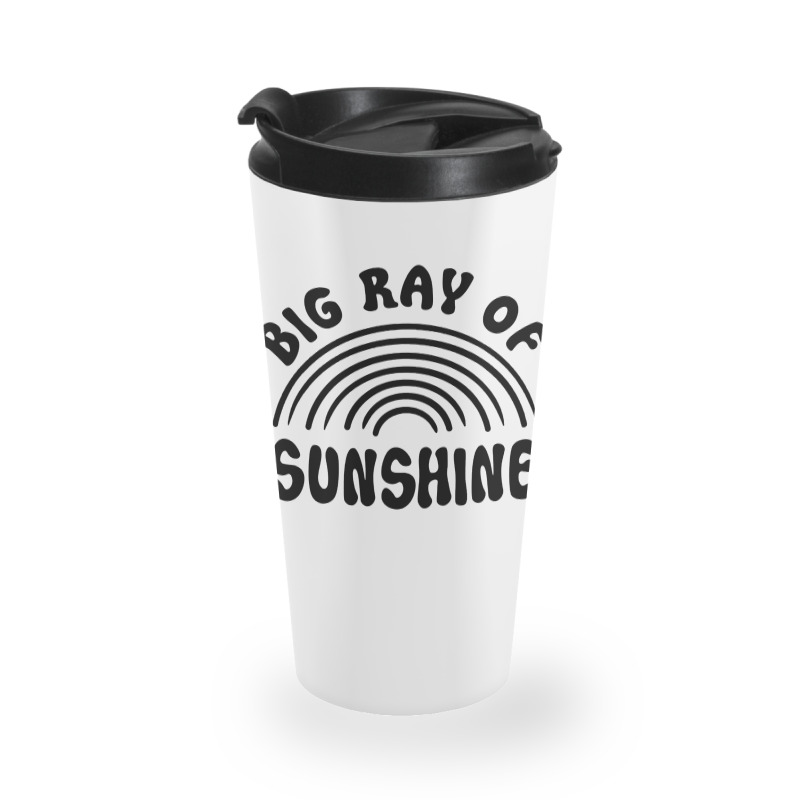 Big Ray Of Sunshine Travel Mug by Nicole Tees | Artistshot