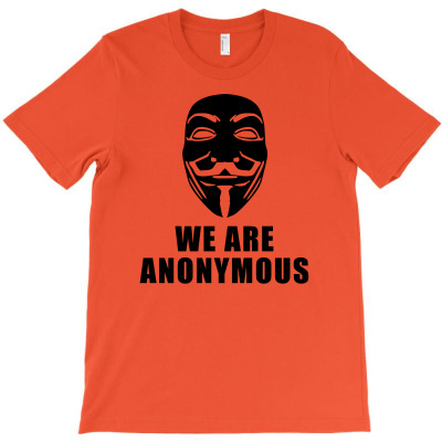 We Are Anonymous Tshirt Pipa Sopa Acta V For Vendetta Hacker's T Shirt T-shirt Designed By Yanti Suryantini