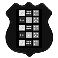 Box Pattern Black Shield Patch | Artistshot