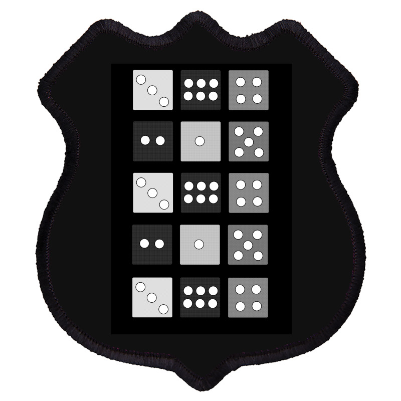 Box Pattern Black Shield Patch by FlyingBird | Artistshot