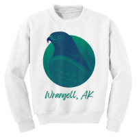 Wrangell Ak Osprey Sea Green Raptor Ocean Bird T Shirt Youth Sweatshirt | Artistshot