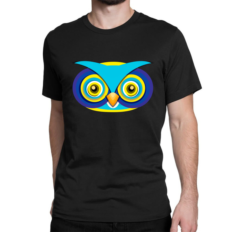 Owl Head Classic T-shirt by Chiks | Artistshot