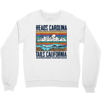 Vintage Heads Carolina Tail California Summer Beach Paradise T Shirt Crewneck Sweatshirt | Artistshot