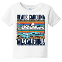 Vintage Heads Carolina Tail California Summer Beach Paradise T Shirt Baby Tee | Artistshot