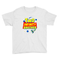 Brother Two Infinity And Beyond Birthday Decoration 2nd Bday Youth Tee | Artistshot