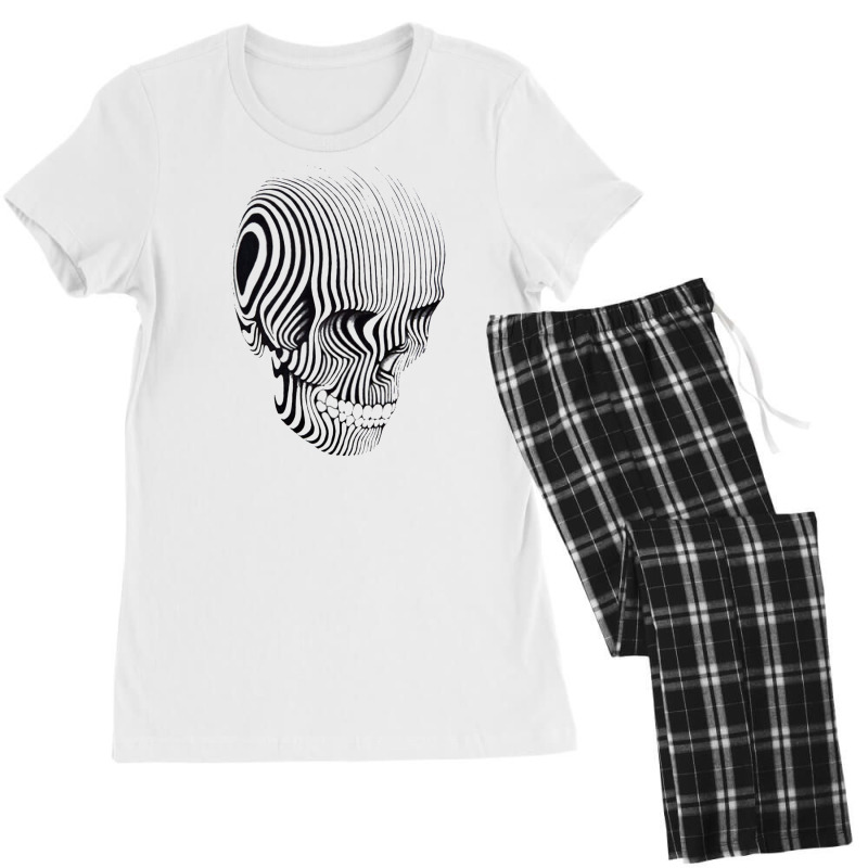 Dimensional Skull Women's Pajamas Set by Tasdonna | Artistshot