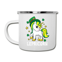 St Patricks Day Unicorn  Lepricorn Camper Cup | Artistshot