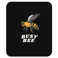 Bee Beekeeper Busy Bee Plant Lover Hipster Bees Queen Garden Gardening Mousepad | Artistshot