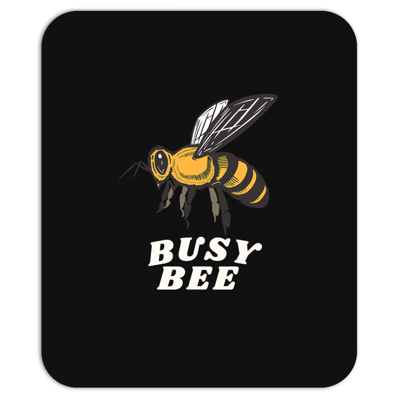 Bee Beekeeper Busy Bee Plant Lover Hipster Bees Queen Garden Gardening Mousepad | Artistshot