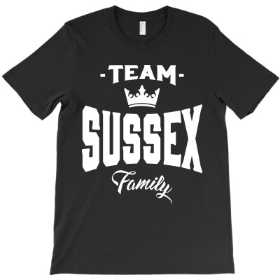 Team Sussex Family T-shirt Designed By Alessandra Teresinha Ceconello Lopes