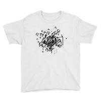 3d Futuristic Bg White Youth Tee | Artistshot