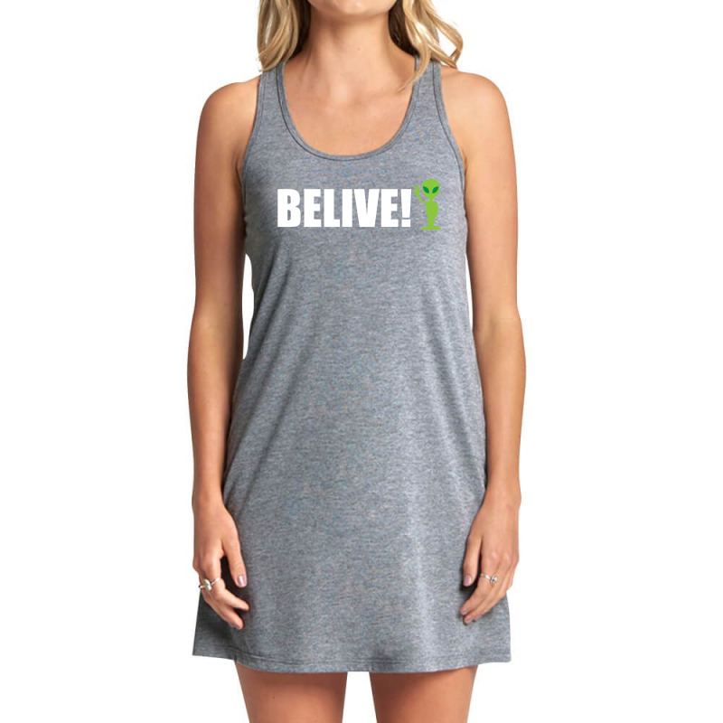 Believe Alien Tank Dress by Dony_store | Artistshot