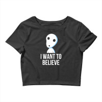 Believe In Spirits Crop Top | Artistshot