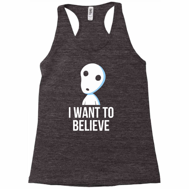 Believe In Spirits Racerback Tank by Dony_store | Artistshot