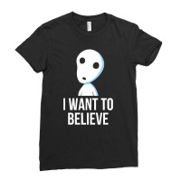 Believe In Spirits Ladies Fitted T-shirt | Artistshot