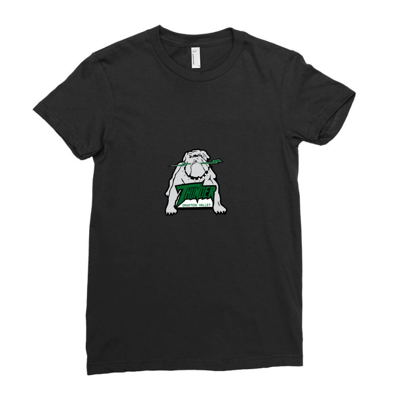 Drayton Valley Thunder Ladies Fitted T-Shirt by dumbo1475 | Artistshot