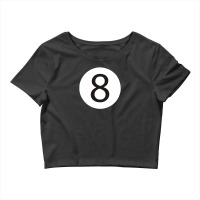 Black Eight Billiards Crop Top | Artistshot