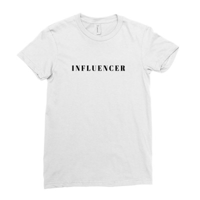 Influencer Ladies Fitted T-shirt Designed By Akin