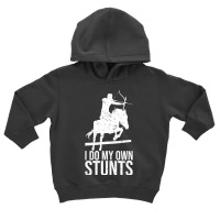 I Do My Own Stunts Shirt Mounted Archery Horse Archer T Shirt Toddler Hoodie | Artistshot