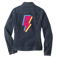 Ziggy Lighting Ladies Denim Jacket | Artistshot