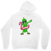 Dabbing Cucumber Pickle Flamingo Float Summer Tropical Fruit T Shirt Unisex Hoodie | Artistshot